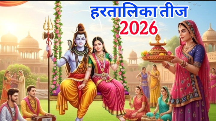 आज हरतालिका तीज पर सुहागिन महिलाएं पति की लंबी आयु के लिए रखेगी निर्जला व्रत, जानिए पूरी कथा?