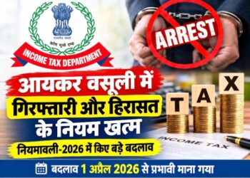 आयकर वसूली में गिरफ्तारी और हिरासत के नियम खत्म, नियमावली-2026 में किए बड़े बदलाव