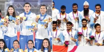 44 साल में पहली बार भारतीय पुरुष और महिला हॉकी टीमों ने एक साथ एशियाड में जीता सोना, ओलंपिक कोटा भी मिला