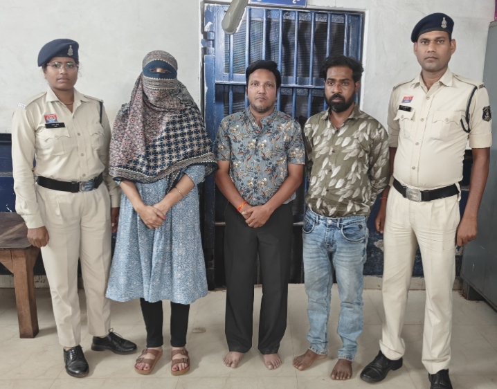 नकली सोने के जेवरात गिरवी रखकर 8.25 लाख रुपये की धोखाधड़ी करने वाले 3 आरोपी गिरफ्तार