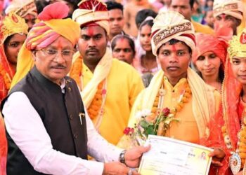 मुख्यमंत्री कन्या विवाह योजना : प्रदेश भर में गूंजीं शहनाइयां, 1385 जोड़े बंधे परिणय सूत्र में